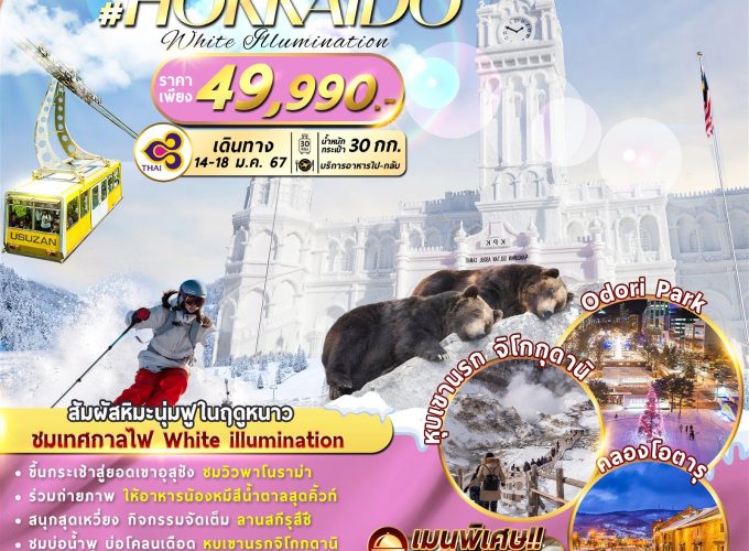 HOKKAIDO WHITE ILLUMINATION 5D3N TGCTS001