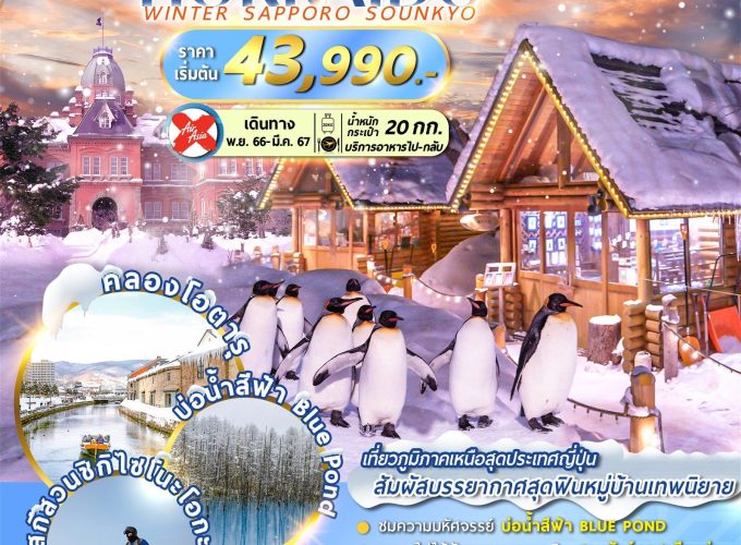 HOKKAIDO SOUNKYO WINTER 6D4N XJCTS009