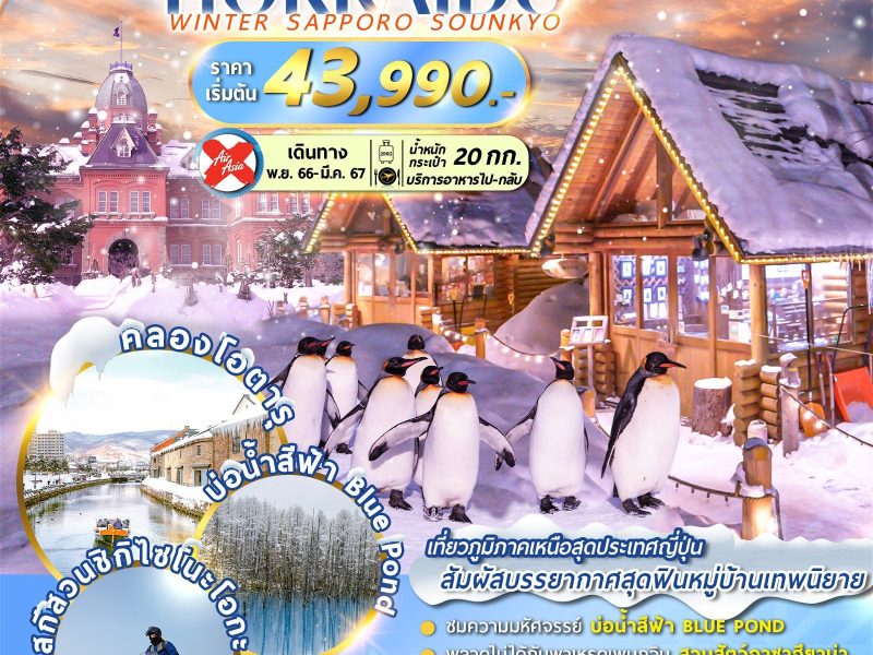 HOKKAIDO SOUNKYO WINTER 6D4N XJCTS009